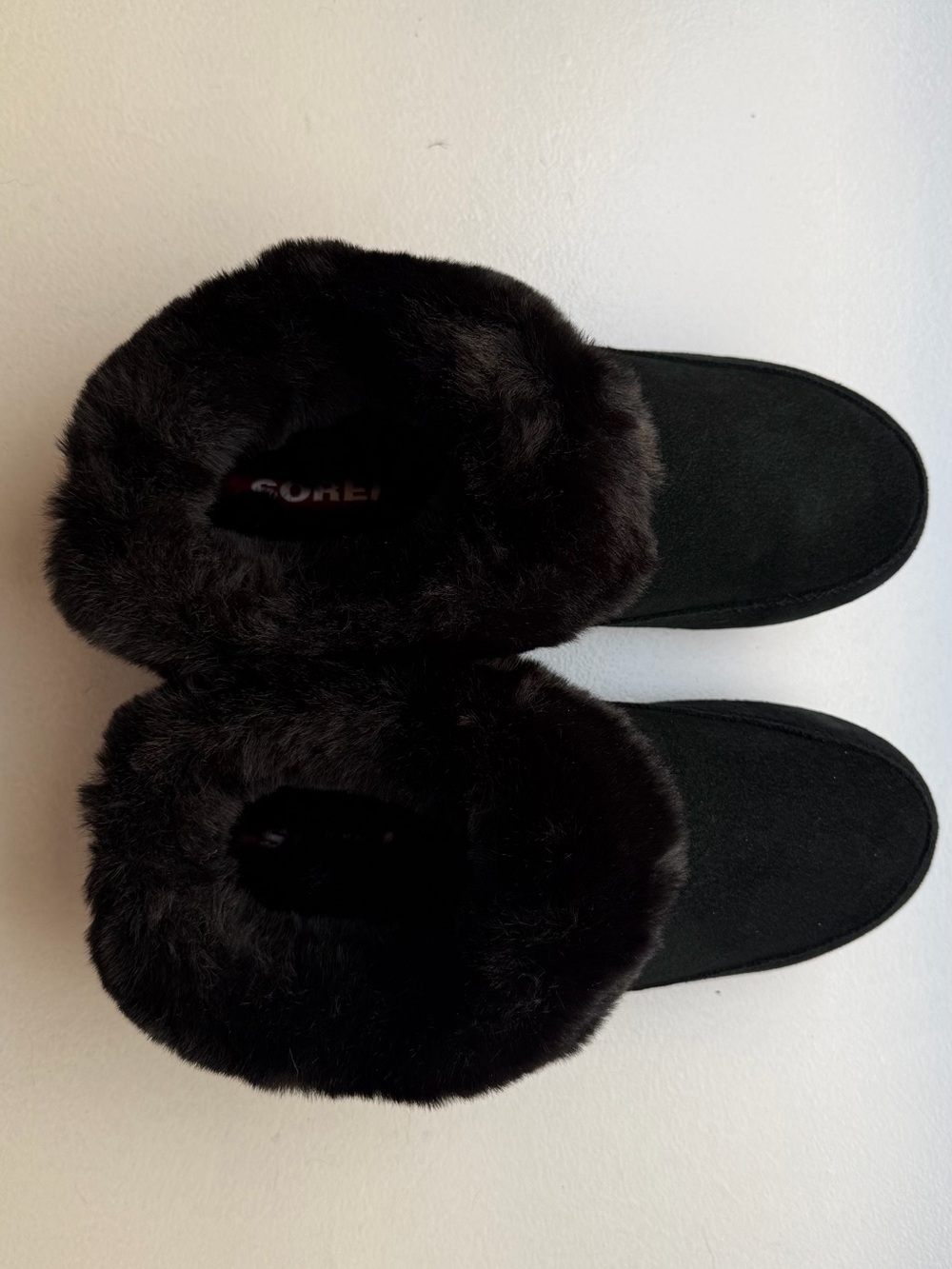 NWB SOREL Go Coffee Run Faux Fur Slipper - Picture 3 of 13
